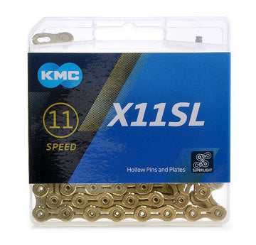 KMC 11-Speed ​​Gold Chain X11SL (Super Light)