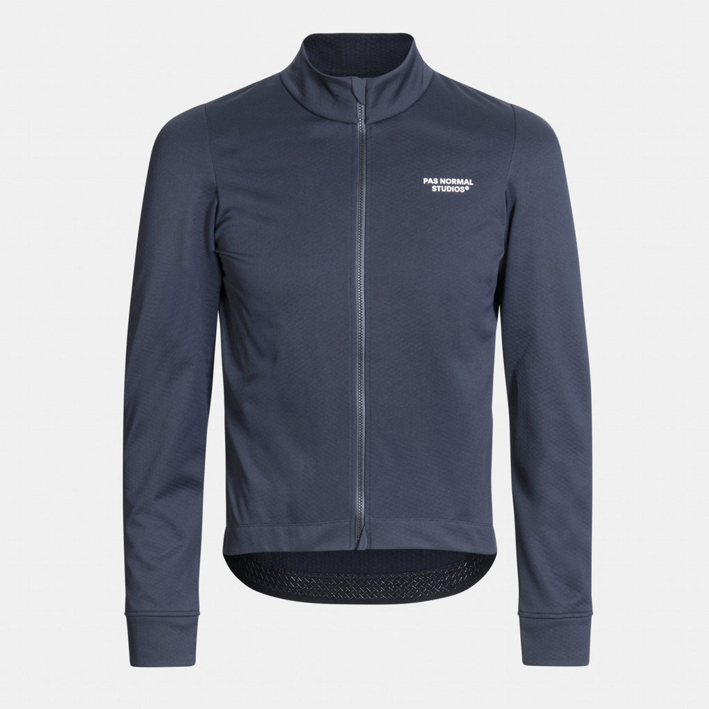 Pas Normal Studios Men's Essential Thermal Long Sleeve Jersey - Navy