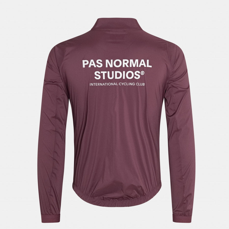 Pas Normal Studios Men's Mechanism Stow Away Jacket - Light Burgundy