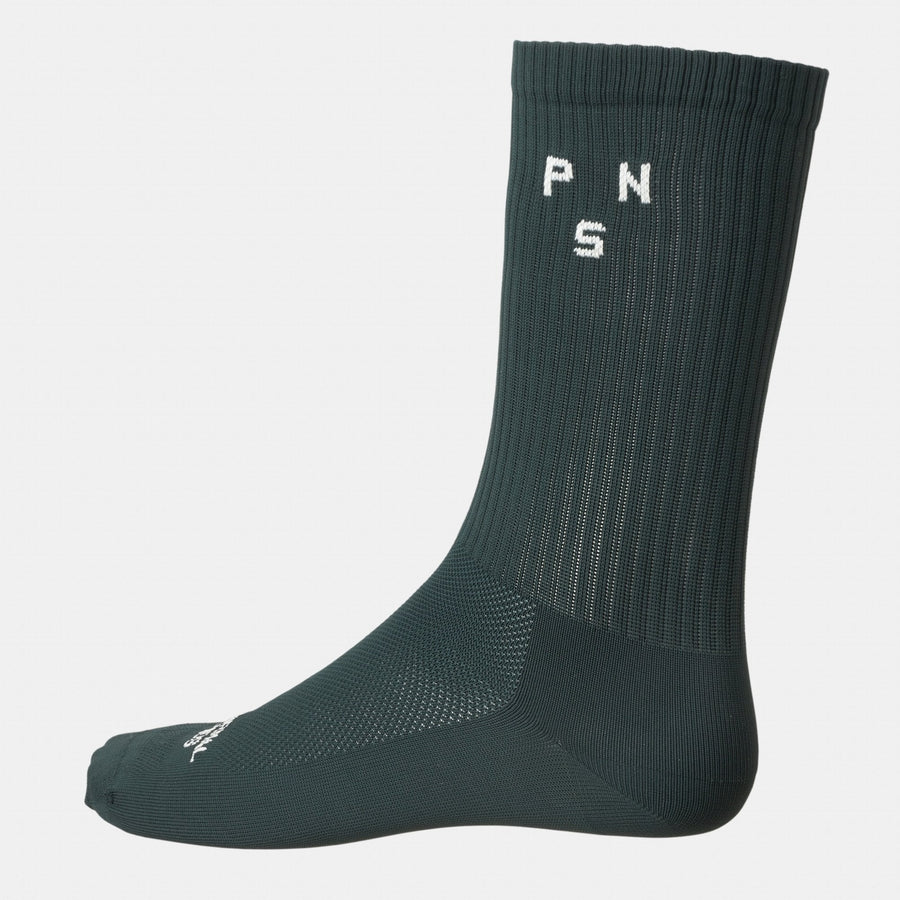 Pas Normal Studios Off-Race Ribbed Socks - Petroleum