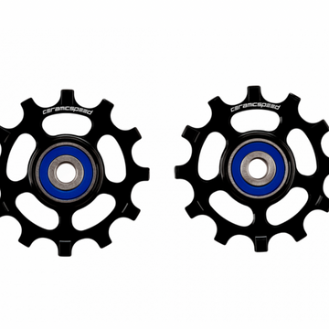 Ceramicspeed Pulley Wheels for Shimano Road,12s Blk